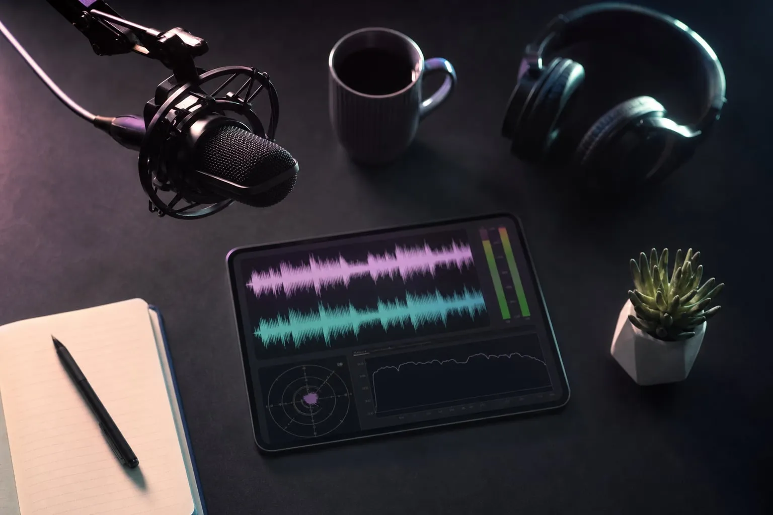 Loudness ideal para podcast: meça LUFS e true peak