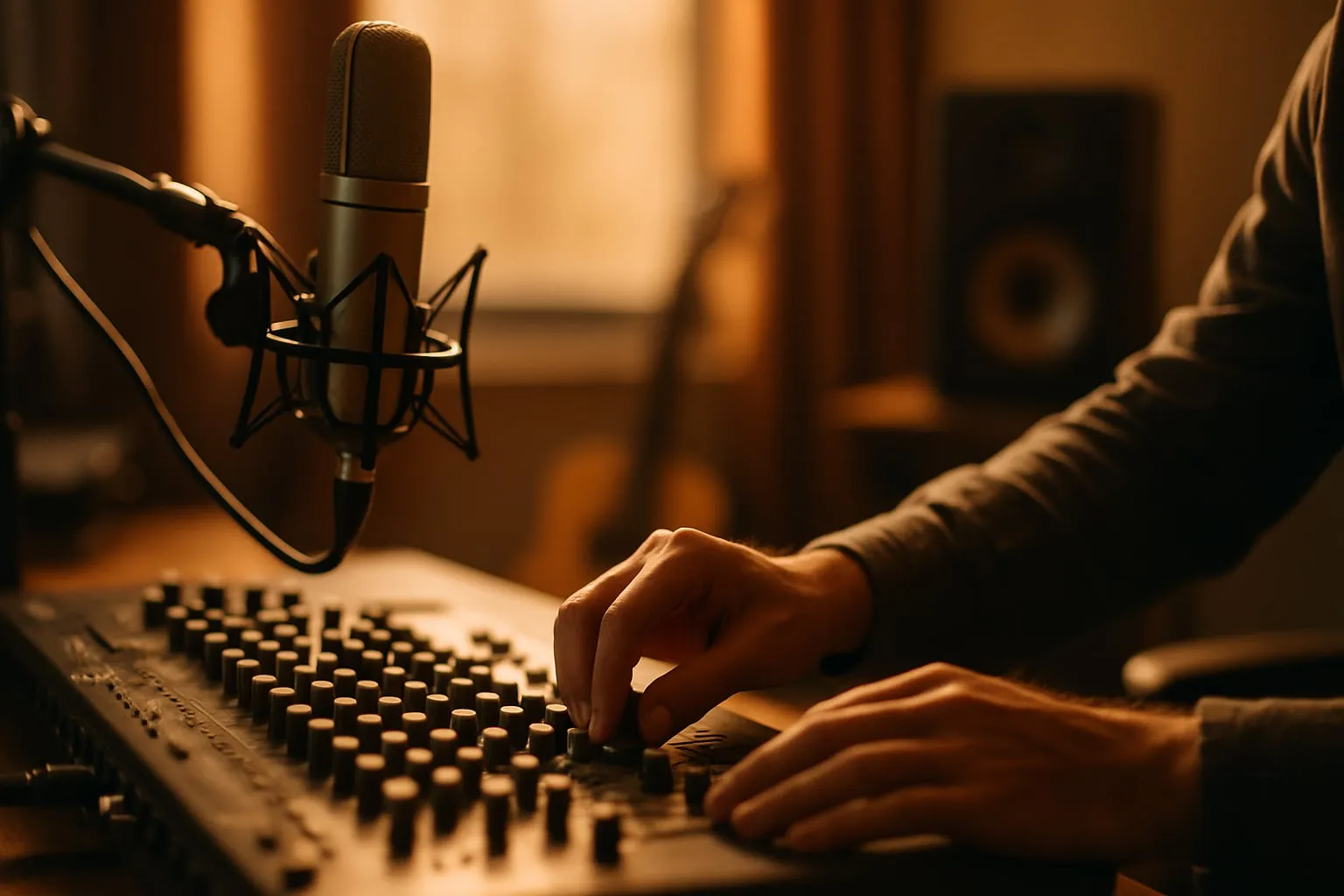 Identidade sonora podcast: alinhar voz e instrumento