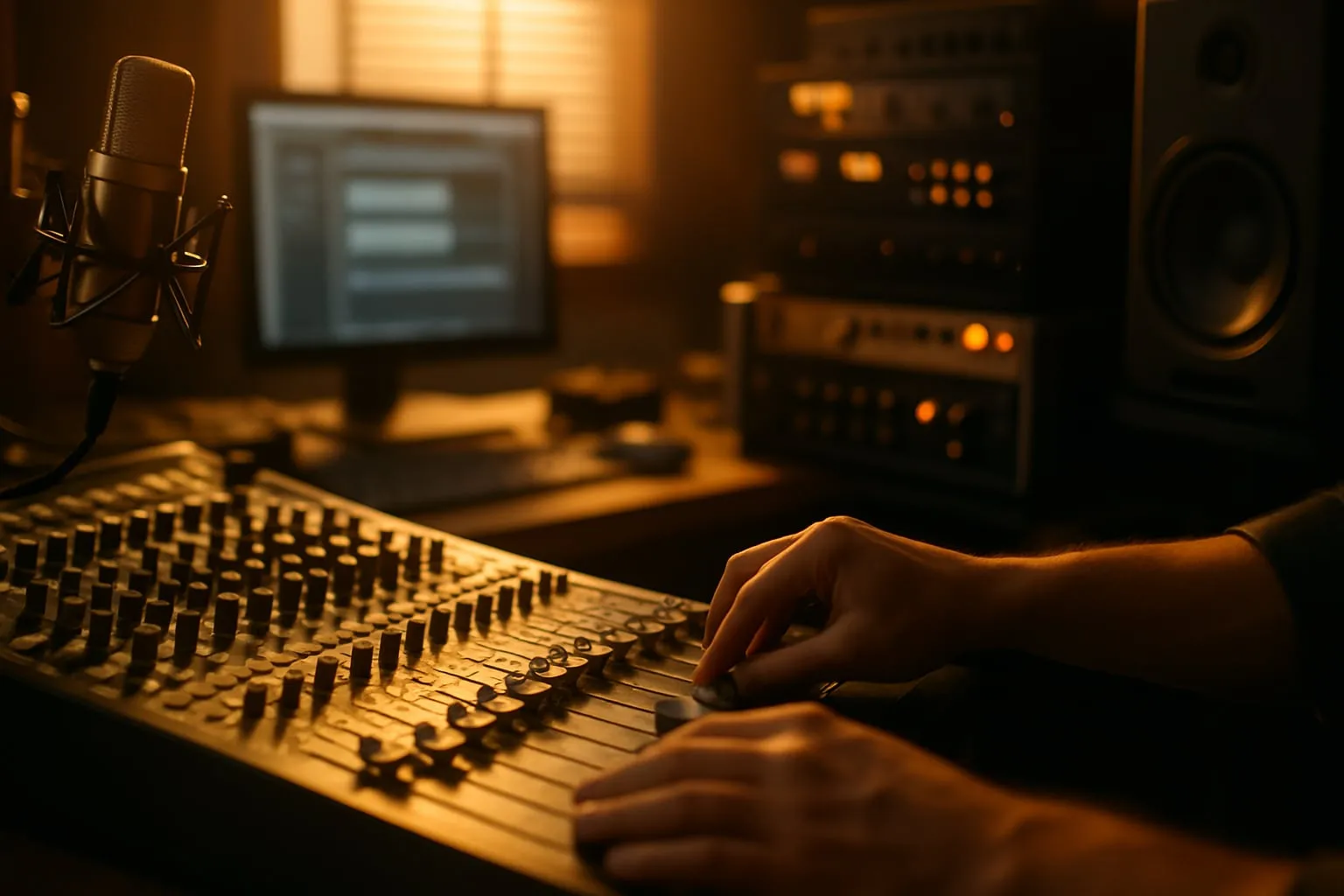 Demandas na produção de áudio por gênero musical e técnicas
