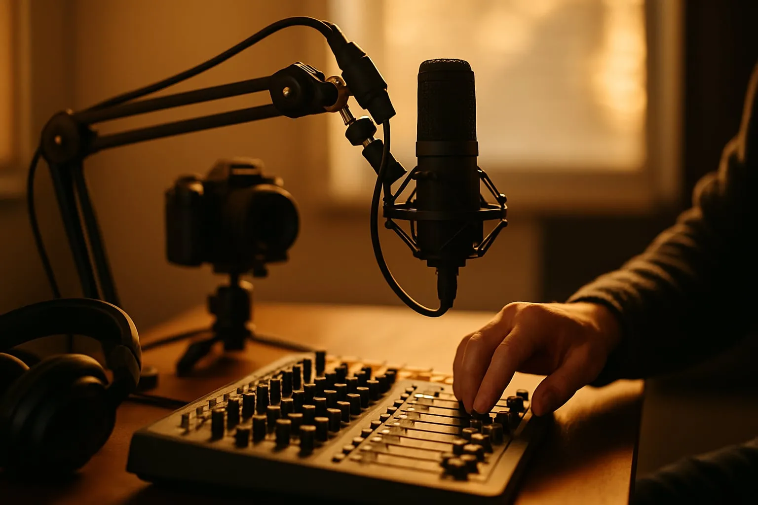 Estúdio de podcast em casa: guia prático e equipamentos