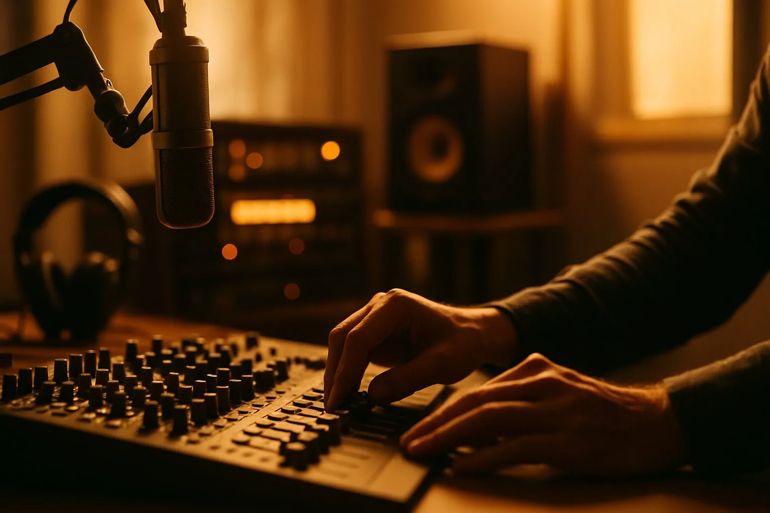 Atmosferas Sonoras Autênticas: Esculpir Som para Podcasts