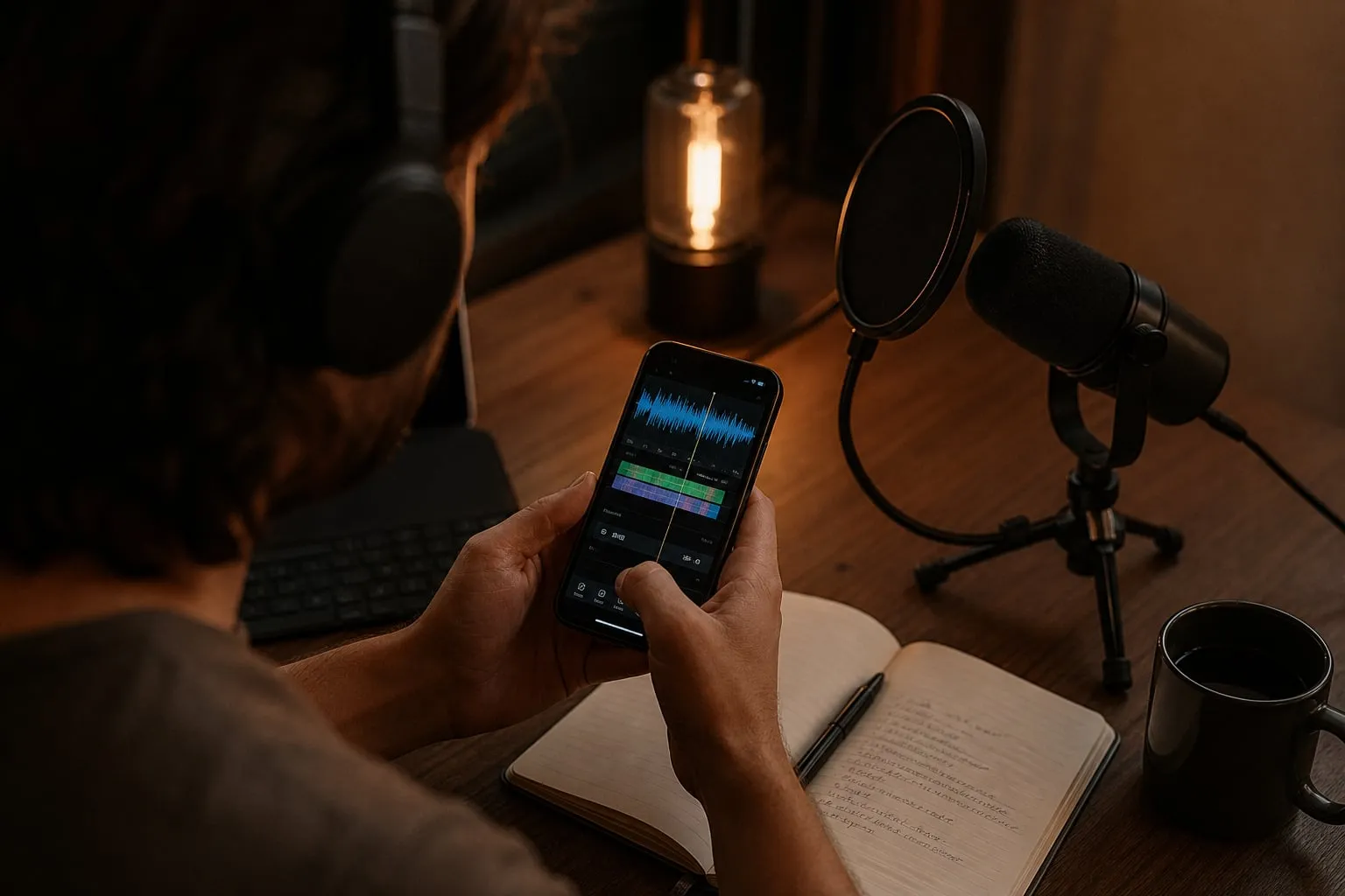 Como editar podcast no celular: fluxo prático completo