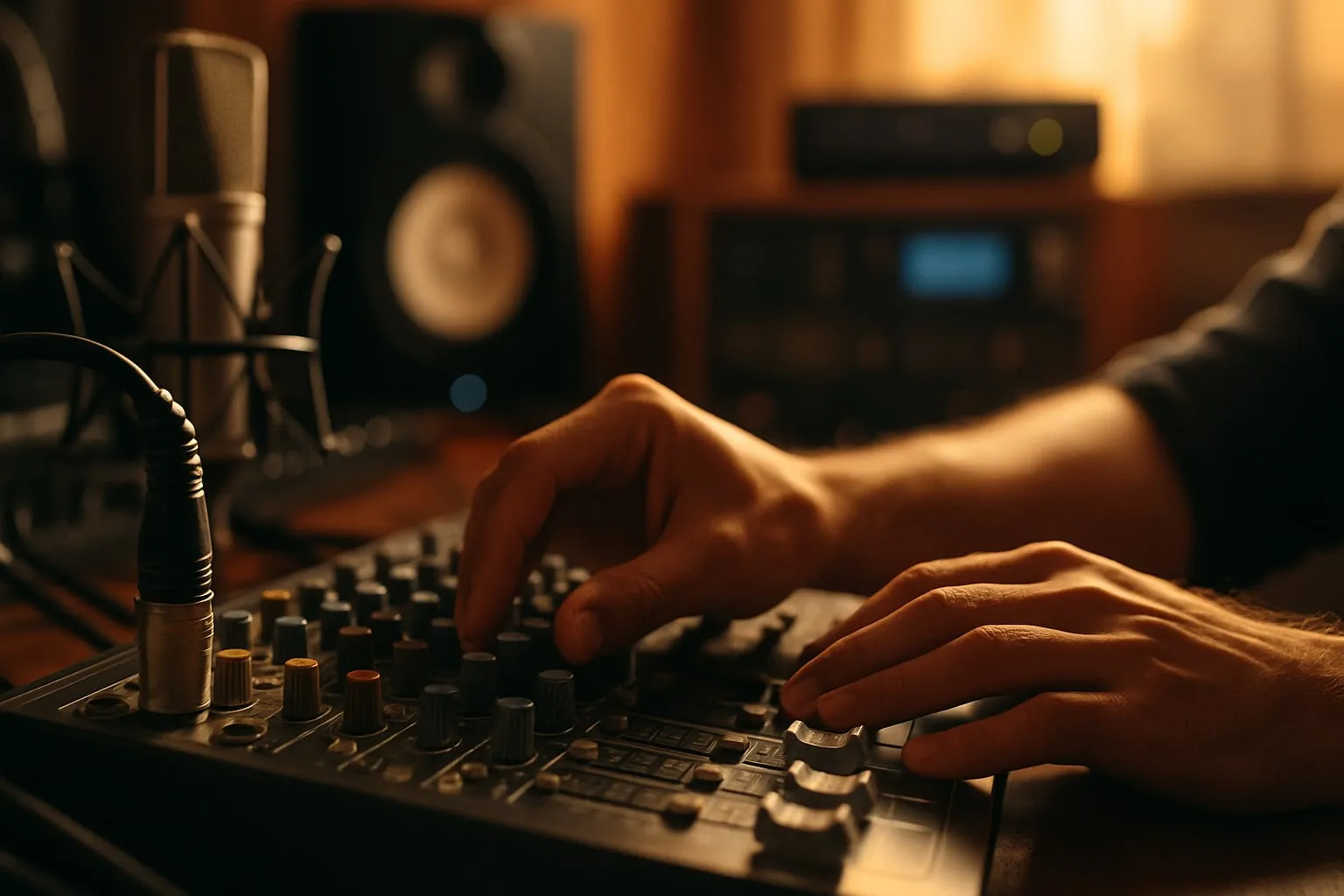 Equipamentos essenciais para produção de áudio de alta qualidade