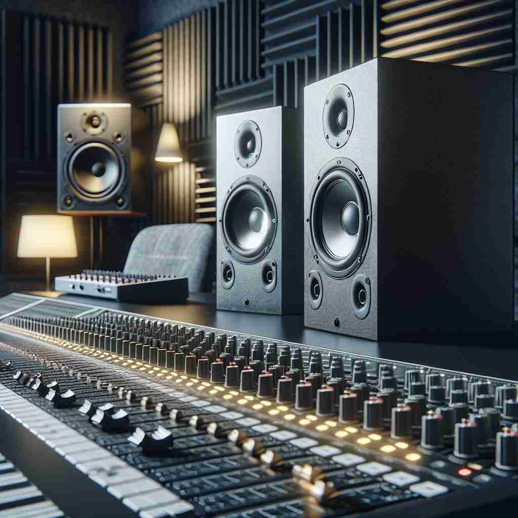 An image illustrating Entendendo os Monitores de Estúdio