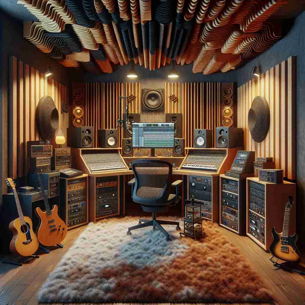 An image illustrating Isolamento Acústico para Home Studio