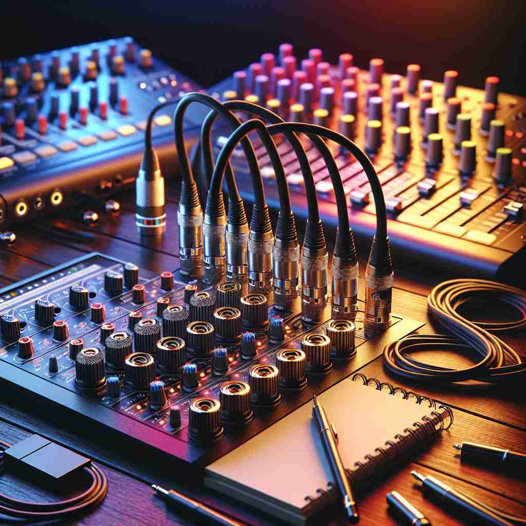 An image illustrating Adaptador para Mixer de Áudio ao Vivo