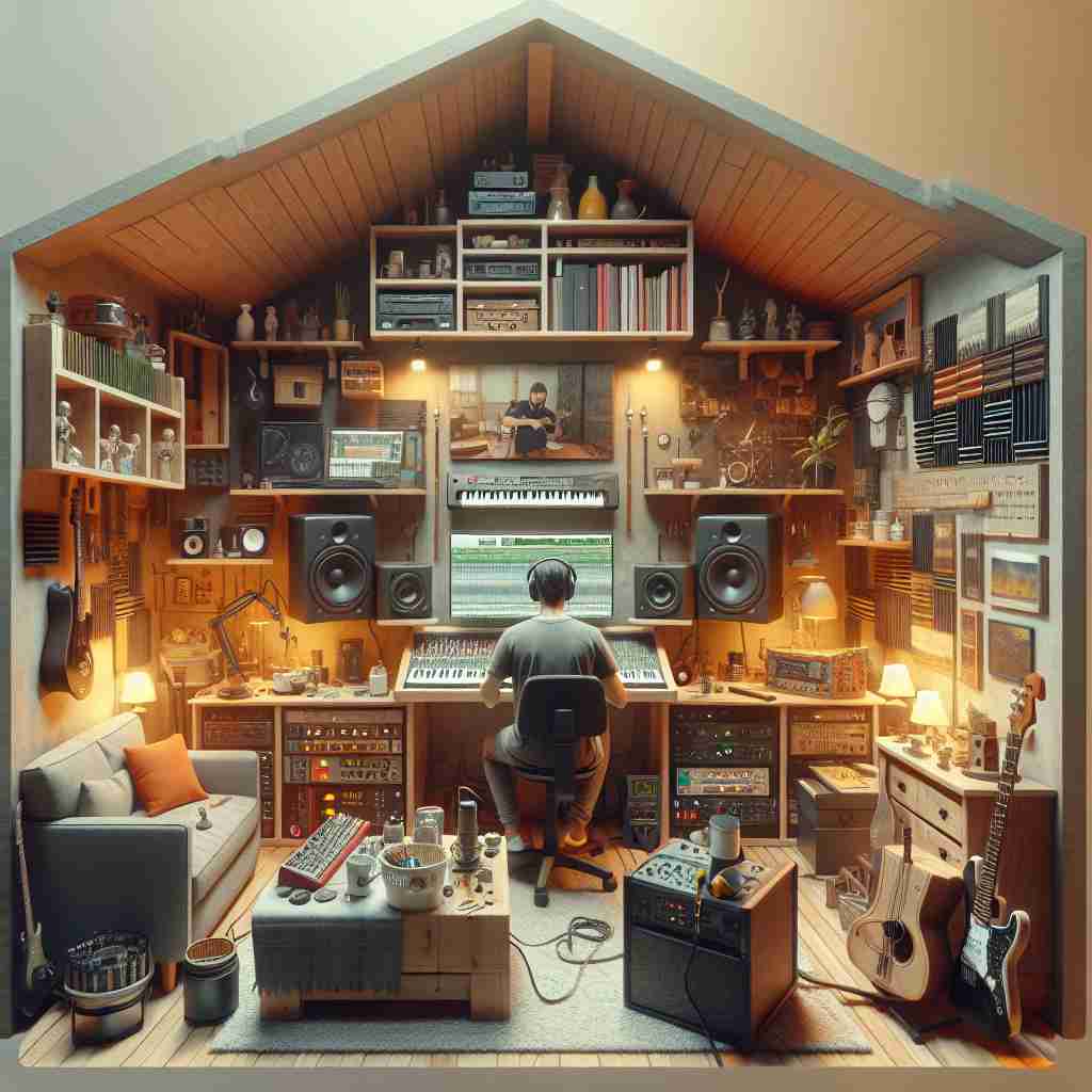 An image illustrating Produção Musical com Orçamento Limitado