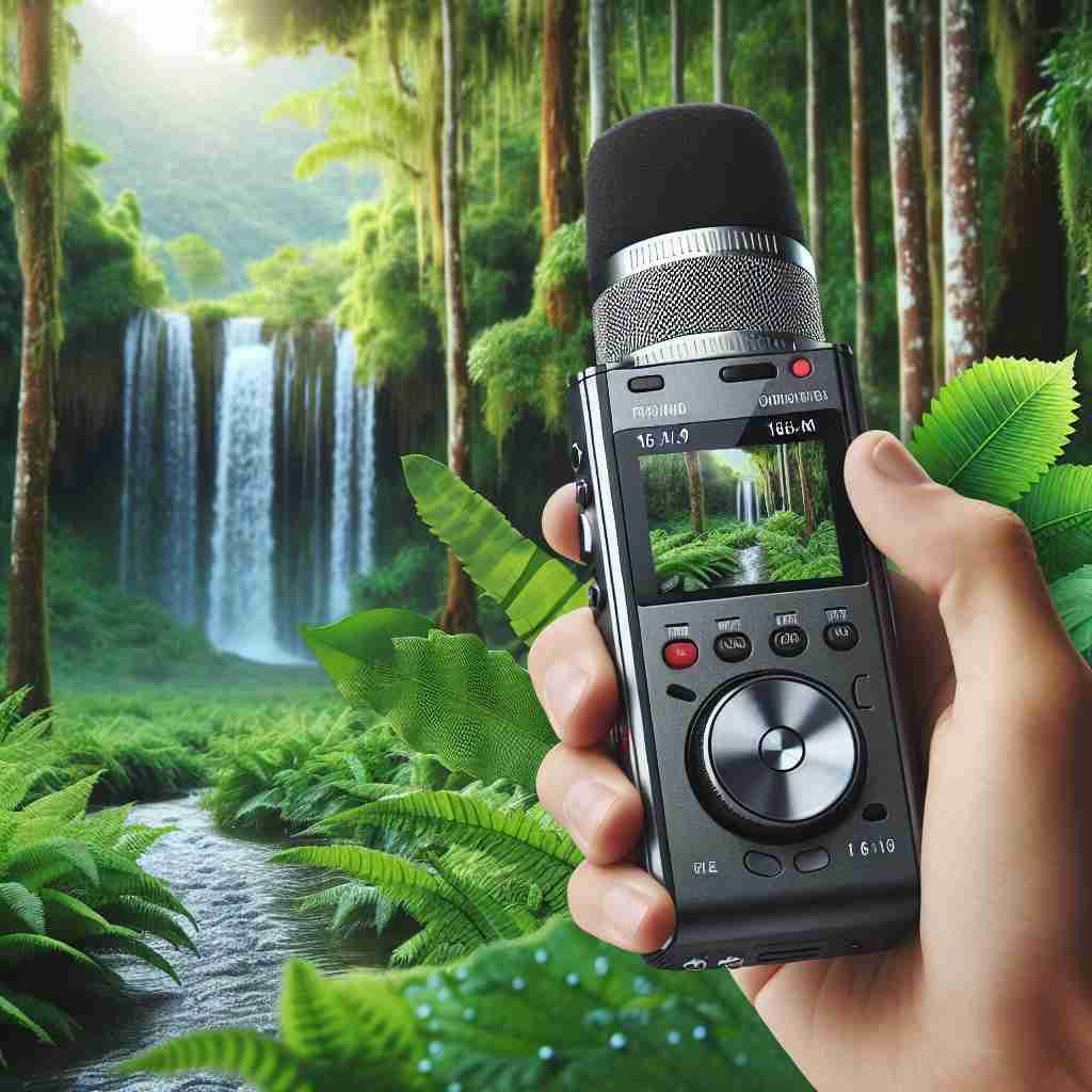 An image illustrating Qualidade de Áudio com Portable Recorder