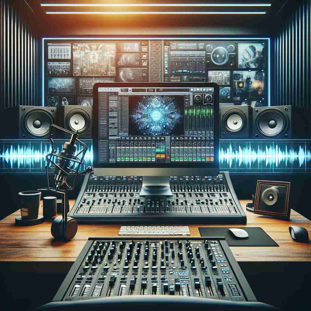 An image illustrating Como Editar Áudio de Podcast com DAW