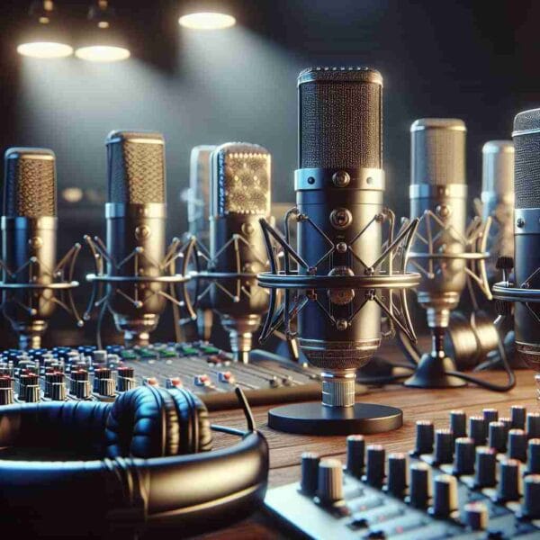 An image illustrating Guia Completo de Compra de Microfones Condensadores